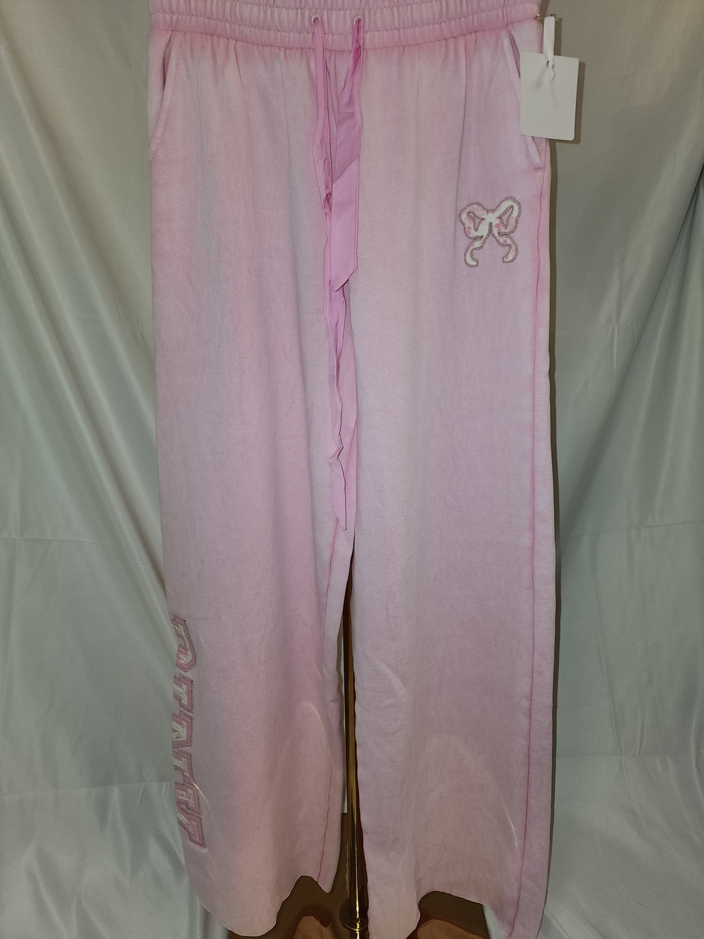 PINK x LOVESHACKFANCY Sweatpants in Washed Pink